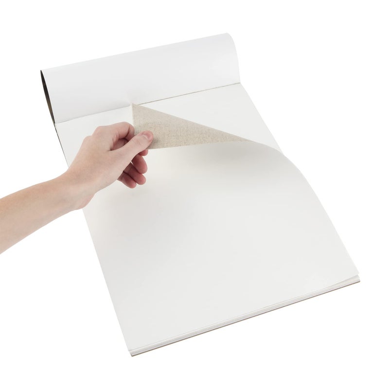 Centurion Deluxe Oil Primed Linen Pad (9x12 in) 10 Sheets per Pad â€“11 oz. No Bleed Pages, Lightweight, Easy to Travel Canvas Pad - Art Pad for Plein Air Painting - Image 5